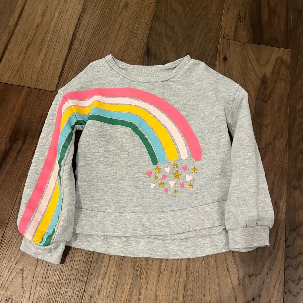 Rainbow Sweatshirt Tucker + Tate Toddler 3